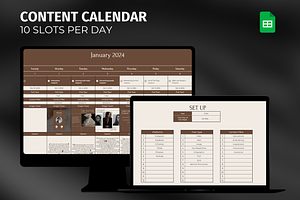 Social Media Content Calendar