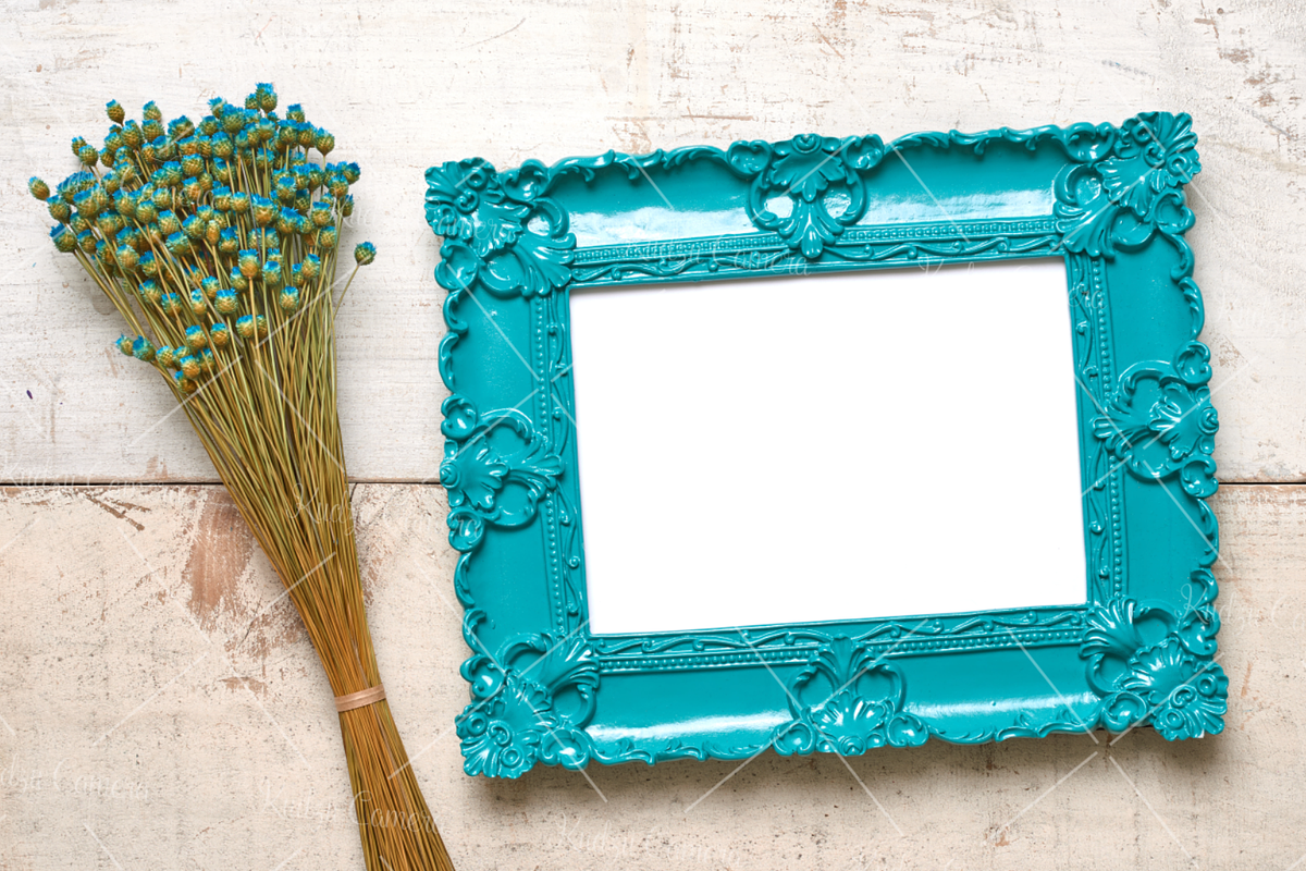 Dainty Delicate Frames & Flowers Set, a Print Template by Kudzu Camera (Photo 7 of 7)