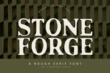 Stoneforge - Serif Font