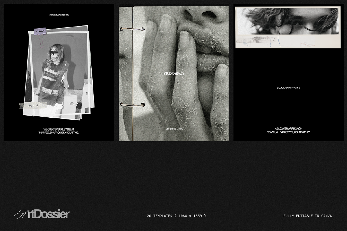 Art Dossier | Social Media Kit, a Social Media Template by The Muza (Photo 1 of 7)
