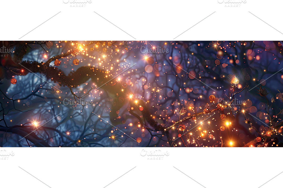 Starry sky starfall night. Selective, an Illustration by yanadjana