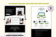 Minimal Wix Sales Page Template, a Wix Template by Template Twist Shop (Thumbnail 8 of 10)