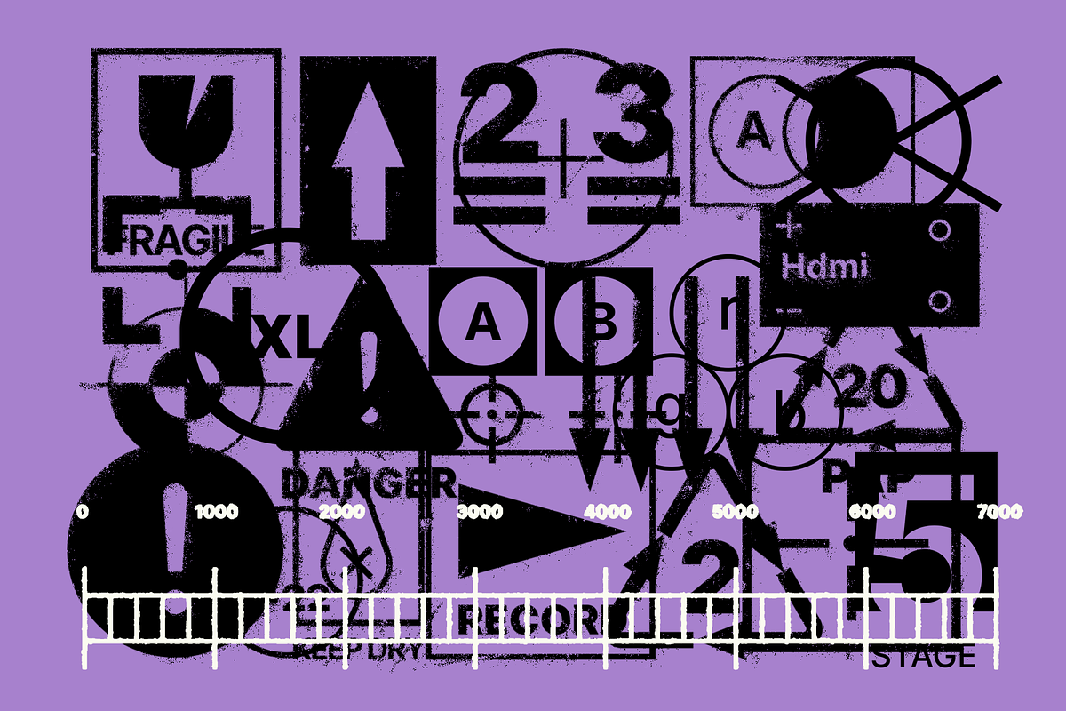 TECHNICAL GRAPHICS 250+ Assets Pack, an Object Graphic by MITYA KOROLKOV (Photo 9 of 11)