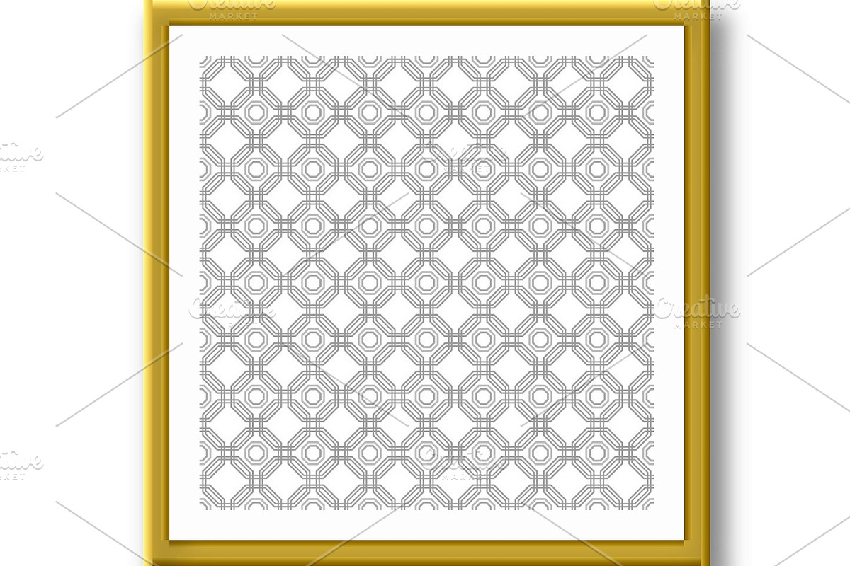 Seamless Abstract Pattern With, a Pattern Graphic by FineArtStudio (Photo 3 of 3)