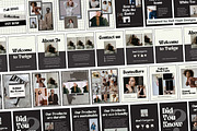 Monochrome Instagram Carousel Posts, a Social Media Template by Hell Yeah Designs (Thumbnail 6 of 10)