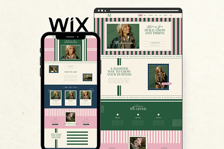 Wix Website Template Small Business