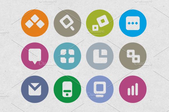 Icons Set For Seo Company