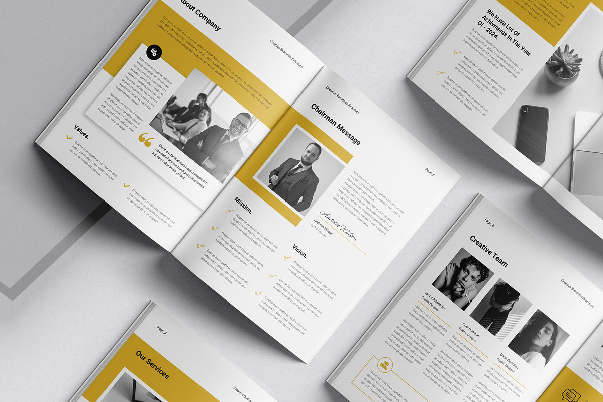 Business Brochure Template preview 6