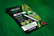 Lawncare & Landscaping Flyer templat, a Flyer Template by Dezines2go (Thumbnail 2 of 2)