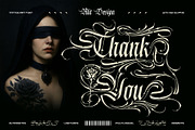 Blink Round Typeface, a Blackletter Font by alit design (Thumbnail 20 of 20)