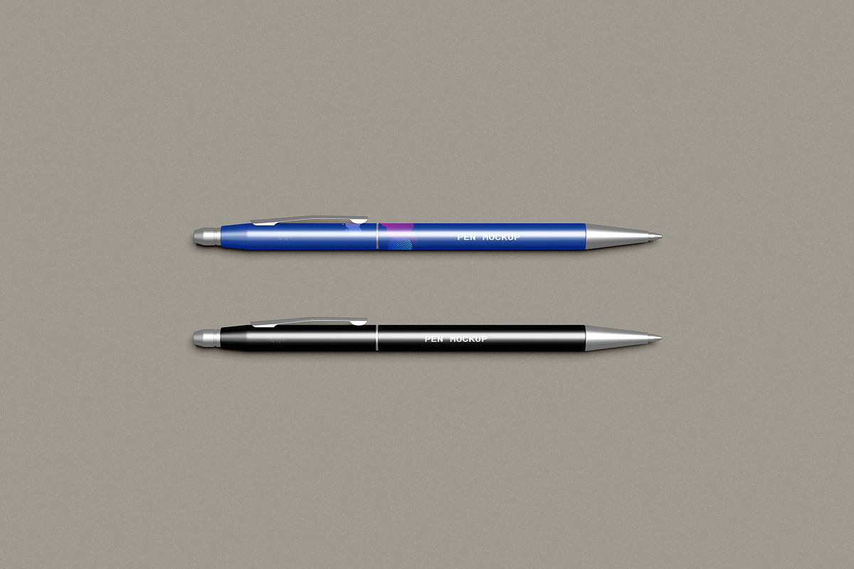 Pen Mockup, a Pens & Pencil Mockup by Pexelcorner (Photo 5 of 9)