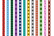 Bandana Border Patterns & Frames, a Background Graphic by Melissa Held Designs (Thumbnail 2 of 5)