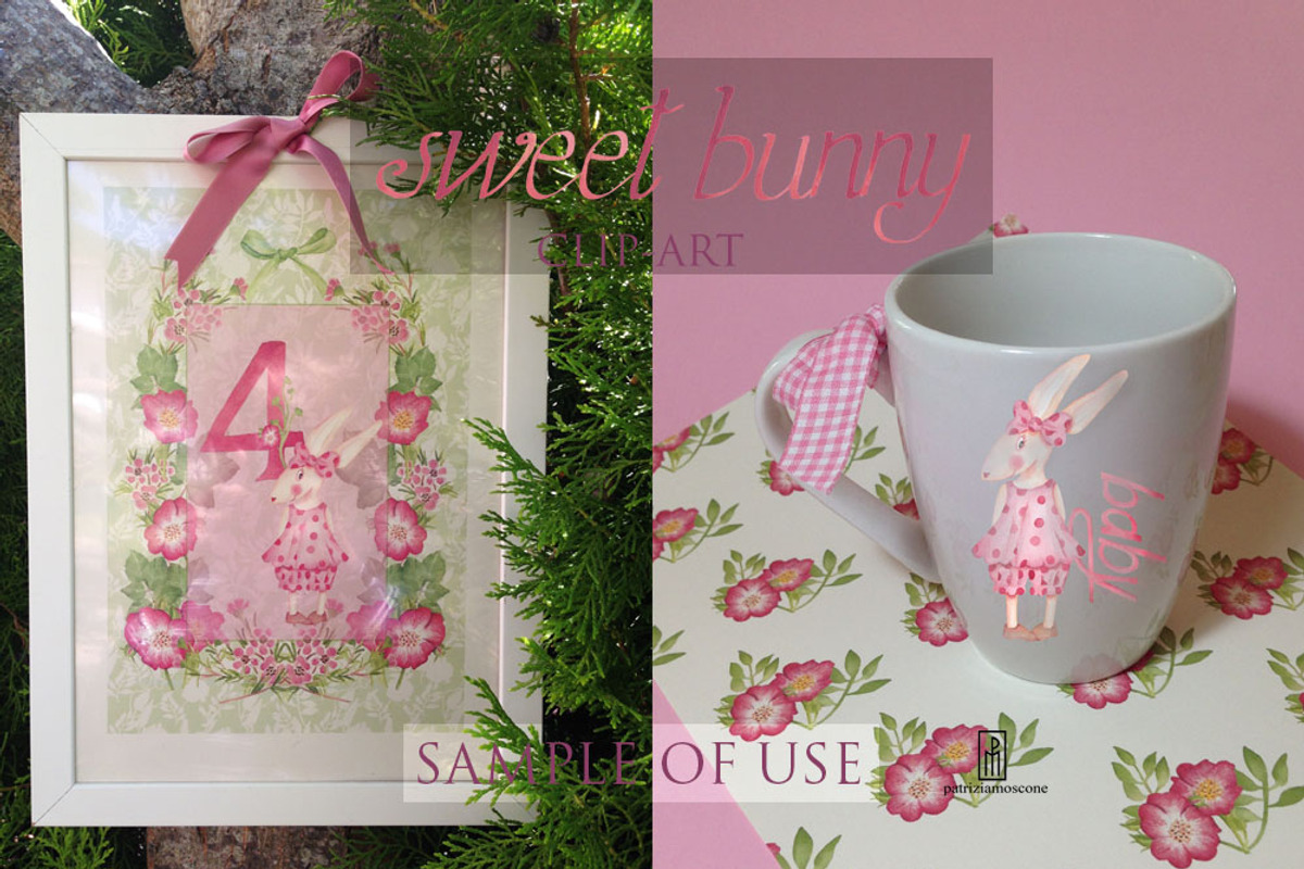 Sweet bunny (It's my birthday), an Illustration by patriziamoscone (Photo 7 of 8)