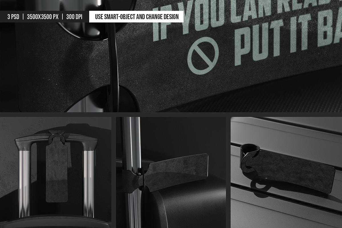 Leather Luggage Tag Mockup, a Mockup by SD Mockup (Photo 5 of 5)