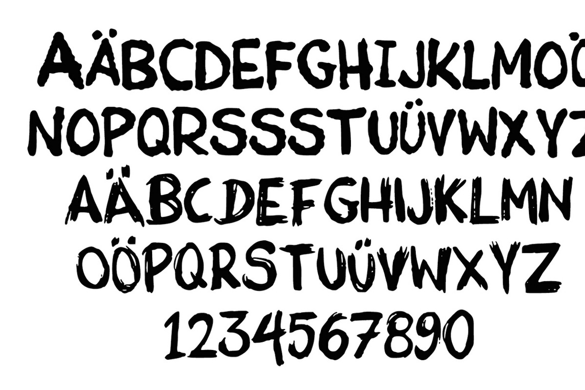 11+ FONTS for Comics & Storyboards, a Script Font by Georg's Procreate Brushes (Photo 3 of 7)