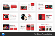 Film Movie Deck Keynote Templates, a Presentation Template by Fit-tee (Thumbnail 1 of 4)