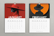 2026 Calendar Template, a Stationery Template by DesignCrest (Thumbnail 4 of 10)