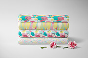 10 abstract brush stroke patterns, a Pattern Graphic by Cozy pattern shop (Thumbnail 5 of 7)