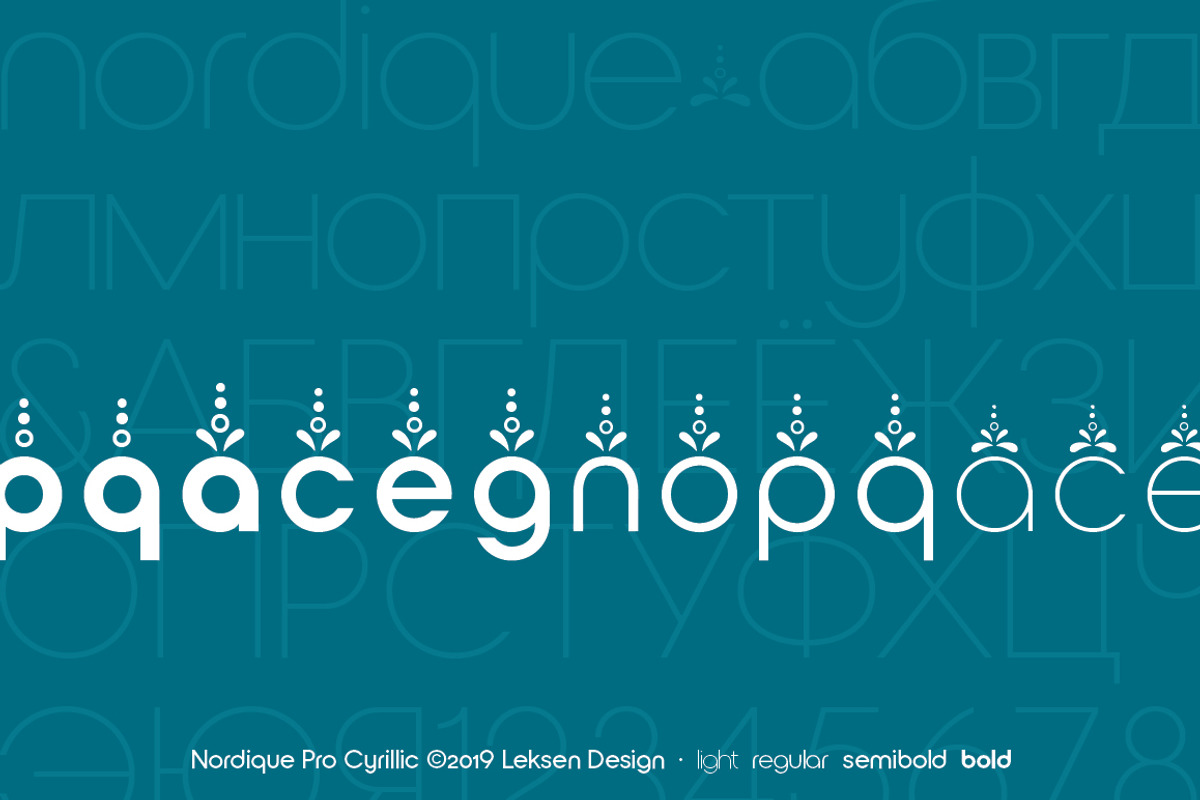 Nordique Pro Cyrillic Full Family, a Font by Leksen Design (Photo 3 of 6)