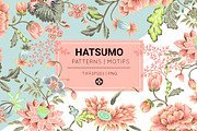 Hatsumo, Exquisite Oriental Patterns, a Pattern Graphic by Pink Linen (Thumbnail 2 of 12)