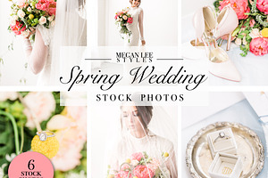 Pink Wedding Photo Bundle, a Person Photo by meganleephotography