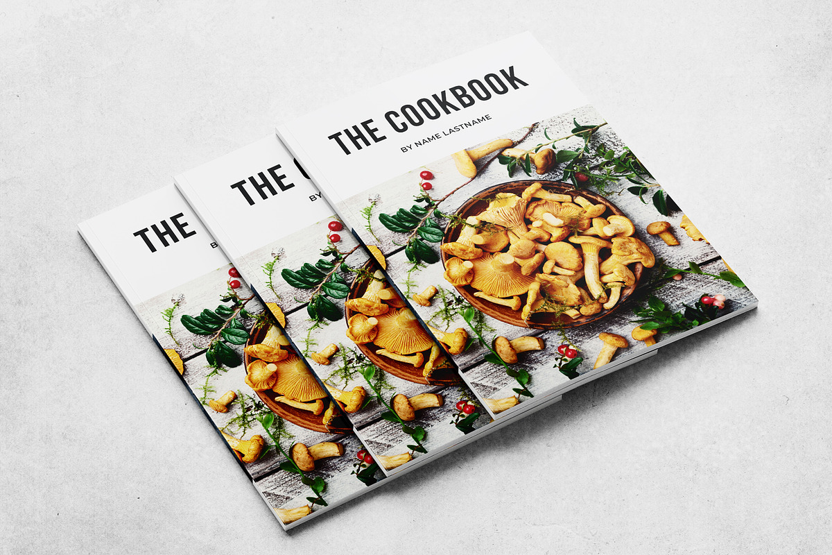 Cookbook / Recipe Book, a Brochure Template by Grkic Creative (Photo 2 of 14)