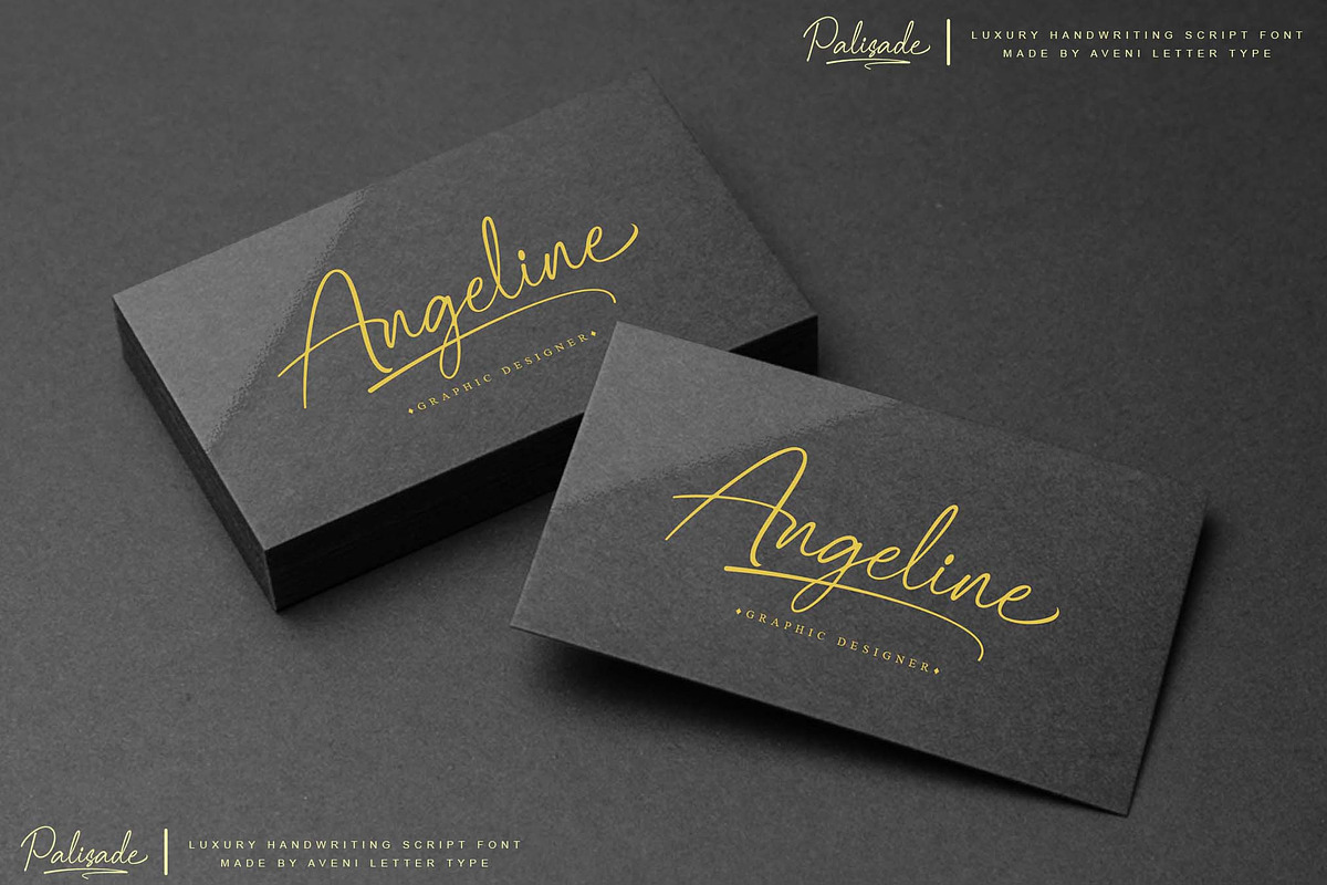 Palisade | Handwritten, a Handwritten Font by Aveni Letter Type (Photo 9 of 15)