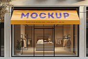 Storefront Awning Mockup Set, a Mockup by dpi (Thumbnail 9 of 9)