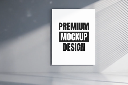 Animated Canvas Video Mockup