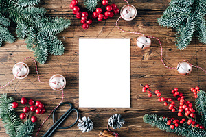 Christmas time composition
