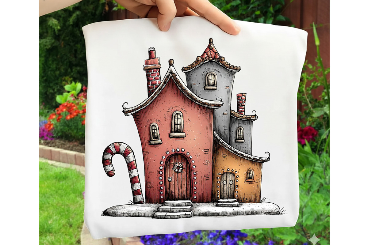 Christmas Whimsical Clipart, an Illustration by OK Design (Photo 4 of 6)