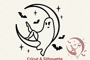 Ghost Halloween SVG Sexy Funny Ghost, an Object Graphic by TanchaArt (Thumbnail 1 of 8)
