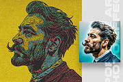 Pop Line Art Photo Effects, an Action Add-On by Amorjesu.com (Thumbnail 18 of 43)