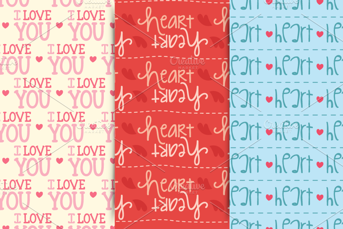 Valentine´s Patterns preview 2