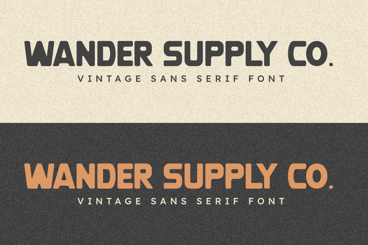 Vintage Corner - Vintage Sport Font, a Sans Serif Font by Masyafi Studio (Photo 3 of 6)