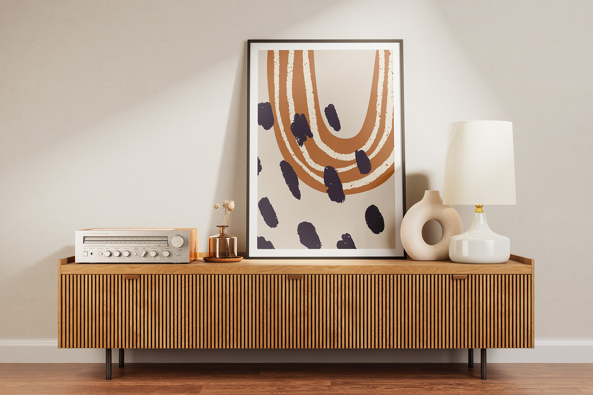 Abstract shapes posters, cards set, a Decorative Illustration by Good Studio (Photo 11 of 14)
