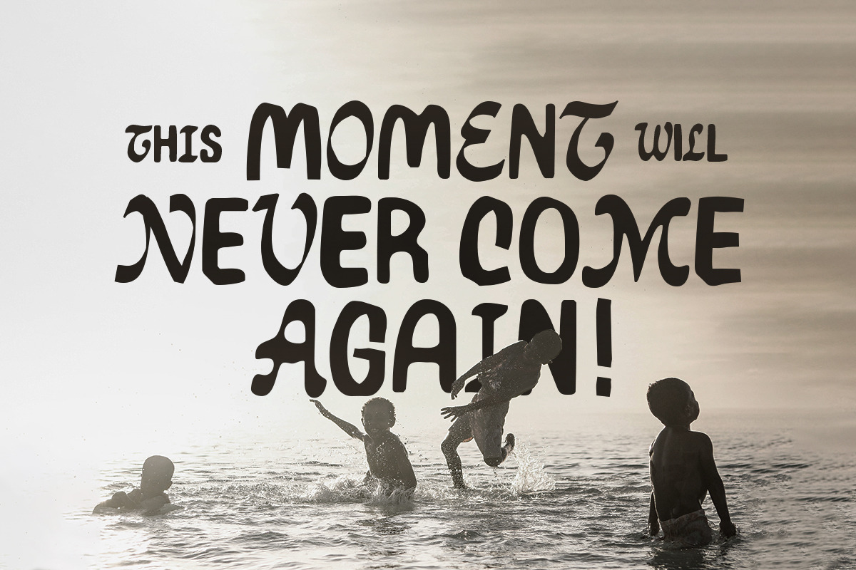 Bored Trying - Rough Mixed Font, a Sans Serif Font by Sarid Ezra (Photo 3 of 9)