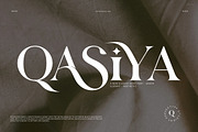 Qasiya Unique Ligature Serif Font, a Serif Font by Perfectype (Thumbnail 1 of 5)