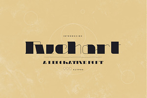 Richart - Decorative Font