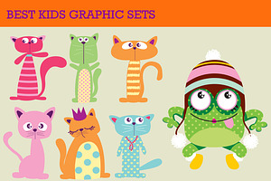 VECTOR CHARACTERS FOR KIDS