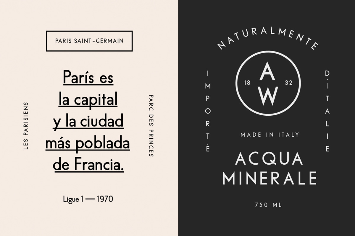 Ojos Sans Serif Font preview 2
