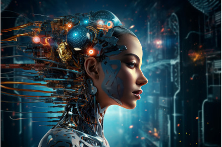 Adaptive Machine learning concept, a Technology Photo by Ylivdesign