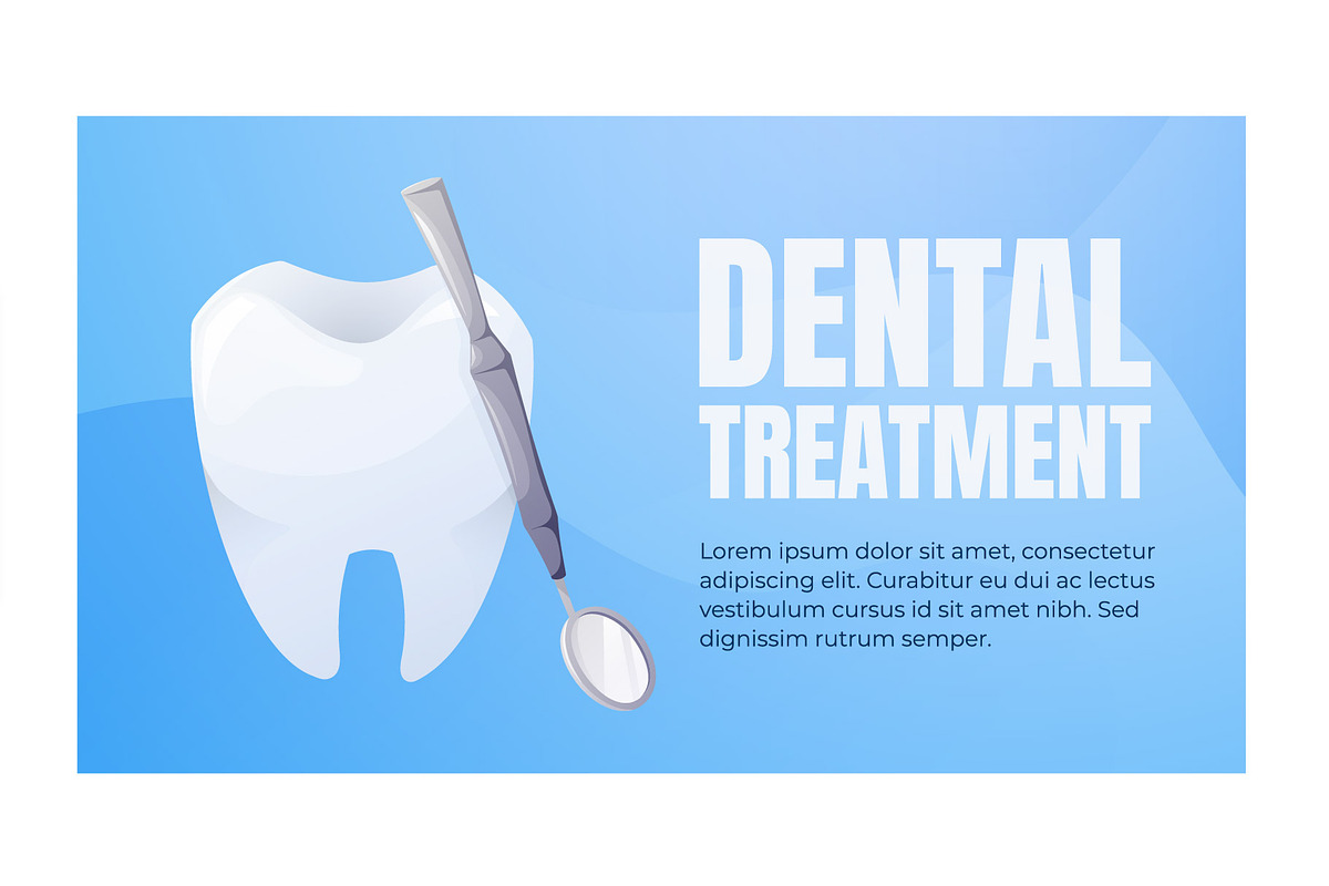 Dental Care Posters Set, a Marketing Template by EeKayStore (Photo 7 of 7)