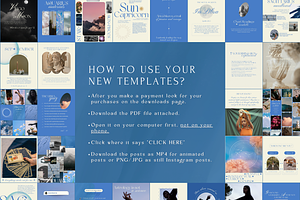 Astrology Instagram Canva Template