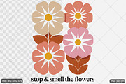 Boho Flowers with Quotes Bundle, an Illustration by Actual Pixel (Thumbnail 3 of 14)