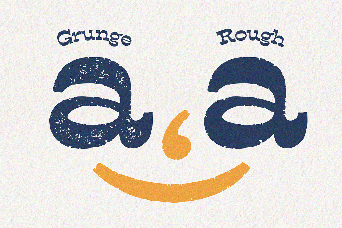 Funky Beats | Chunky Hand Drawn Font, a Serif Font by Ef Studio (Photo 9 of 10)