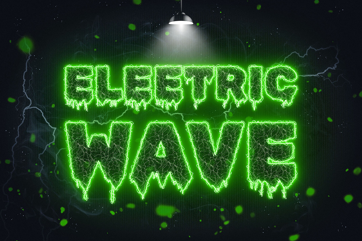Electric Photoshop Text Effects, a Layer Style Add-On by Photoshop Action (Photo 13 of 26)