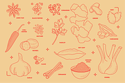 Indian Food Vector Illustrations, a Food Illustration by TheFoodAtlas (Thumbnail 13 of 15)