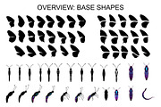 Wings & Butterfly(SVG, PNG Brushes), a Brush Add-On by xresch (Thumbnail 9 of 22)