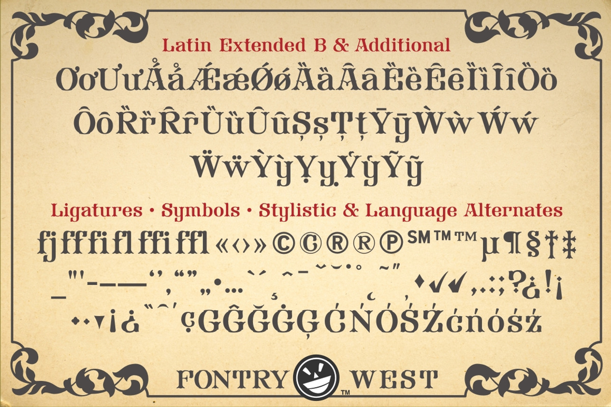 FHA Tuscan Roman, a Serif Font by Fontry West (Photo 9 of 14)